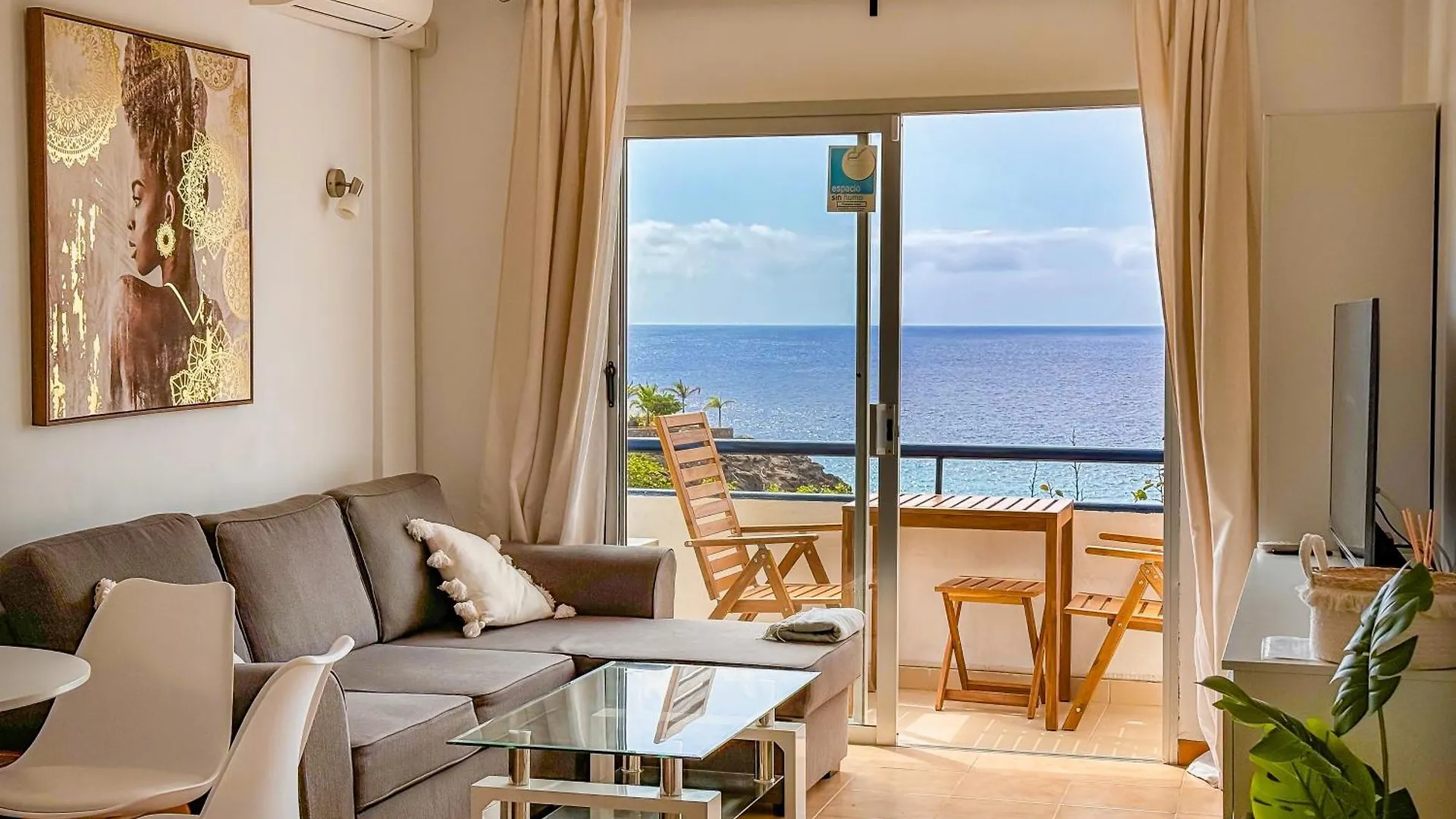 Sea View Apartment Beachfront Playa Paraiso  Spain